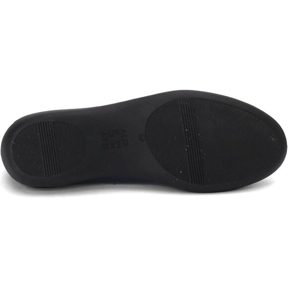 Naturalizer Women's Navy Closed Rounded Toe Slip on Flexy Ballet Flat Shoes - Picture 8 of 8